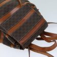 CELINE Macadam Canvas Backpack PVC Brown 73130 Online Hot Sale