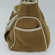 CELINE Hand Bag Canvas Beige 72145 Fashion