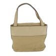 CELINE Hand Bag Canvas Beige 77718 Online Sale