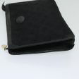 CELINE C Macadam Canvas Clutch Bag Black ac2823 Discount