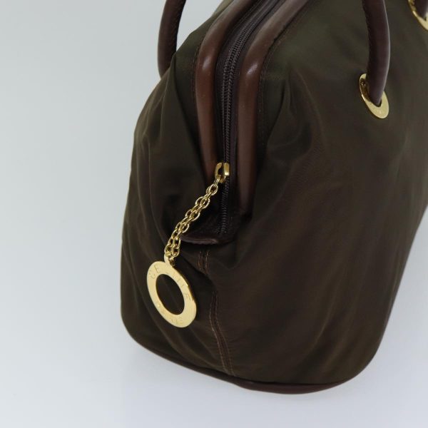 CELINE Hand Bag Nylon Brown bs15033 on Sale