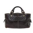 CELINE Hand Bag Leather Brown 74692 Online Sale