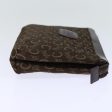 CELINE C Macadam Canvas Clutch Bag Brown bs13749 on Sale