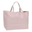 CELINE Horizontalkava Tote Bag Leather Pink Gold 88614 Online