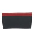 CELINE Chain Wallet Leather Red ep2918 For Cheap