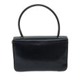 CELINE Hand Bag Leather Navy 76089 Cheap