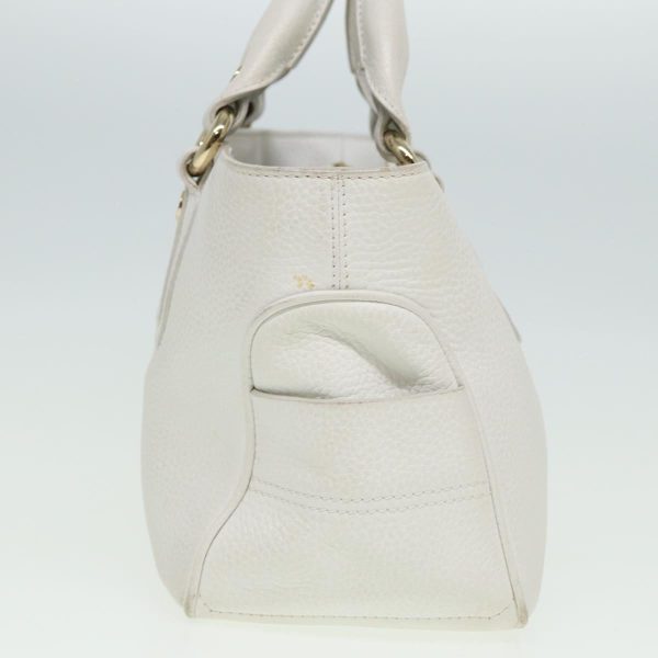 CELINE Boogie bag Hand Bag Leather White yk13610 Online Sale