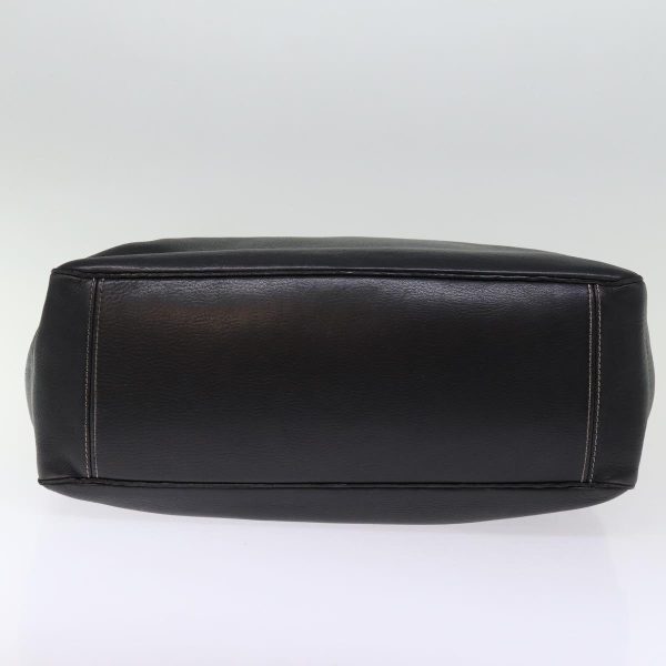 CELINE Boogie bag Hand Bag Leather Black yk12744 Hot on Sale