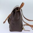 CELINE Macadam Canvas Backpack PVC Brown 71899 on Sale