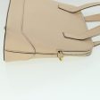 CELINE Hand Bag Leather 2way Beige ar10402 Online Hot Sale