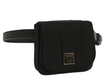 CELINE Maris Pearl Waist bag Nylon Beige 71135 For Sale