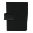 FENDI Zucca Canvas Day Planner Cover Nylon Black  ar9471 Online Sale