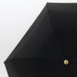 CELINE Macadam Canvas Folding Umbrella Nylon Black yk7406B For Discount