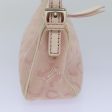 CELINE C Macadam Canvas Shoulder Bag Pink 81604 Hot on Sale