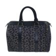 CELINE C Macadam Canvas Hand Bag Navy 73095 Online