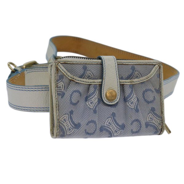 CELINE C Macadam Canvas Waist bag Blue yk11883 Online Hot Sale