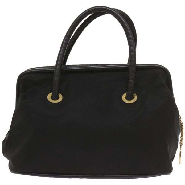 CELINE Hand Bag Nylon Black ep3513 Sale