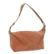 CELINE C Macadam Canvas Shoulder Bag Orange 69736 Online Sale