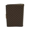 CELINE Macadam Canvas Day Planner Cover PVC Brown am5982 Discount