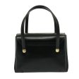 CELINE Hand Bag Leather Black yk13208 Online now