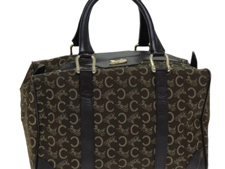 CELINE C Macadam Canvas Hand Bag Brown 74626 Sale