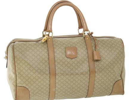 CELINE Macadam Canvas Boston Bag Beige yk8988 Cheap