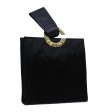 CELINE Hand Bag Silk Black 71882 Sale