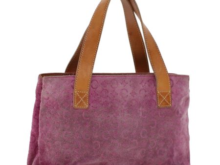 CELINE C Macadam Canvas Hand Bag Pink bs5460 Discount