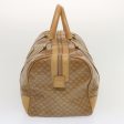 CELINE Macadam Canvas Boston Bag Beige 68079 Fashion