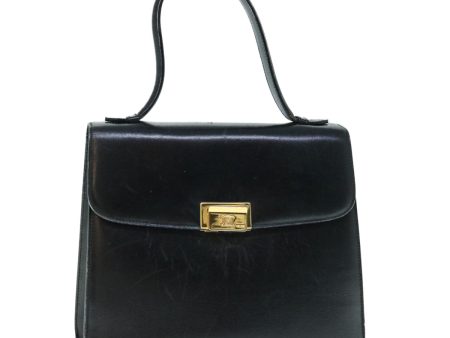 CELINE Hand Bag Leather Black ep2763 Discount