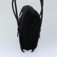 CELINE Hand Bag Suede Black ar12225 Cheap