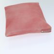 CELINE Clutch Bag Leather Pink 76410 on Sale