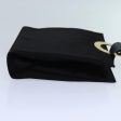 CELINE Hand Bag Silk Black 71882 Sale