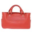 CELINE Hand Bag Leather Red 77382 Online