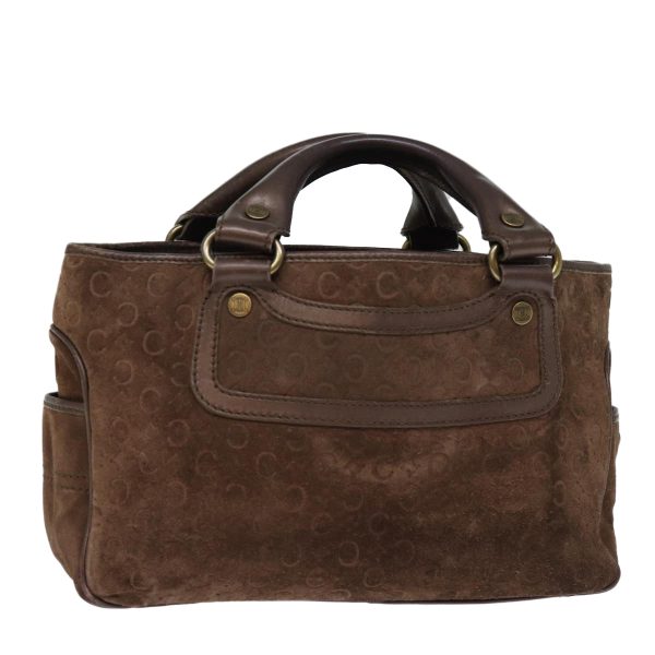 CELINE C Macadam Canvas Hand Bag Brown 74222 Sale