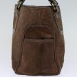 CELINE C Macadam Canvas Hand Bag Brown 74222 Sale