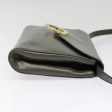 CELINE Circle Shoulder Bag Leather Khaki Gold 91293 Online Hot Sale