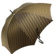 FENDI Zucca Canvas Umbrella Nylon Brown Black  yk7409B Online