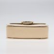 CELINE Circle Shoulder Bag Enamel Beige Gold 89224 Cheap