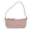 CELINE C Macadam Canvas Shoulder Bag Pink 81604 Hot on Sale