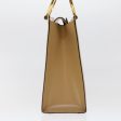 CELINE Hand Bag Leather 2way Beige 43929 Fashion