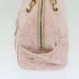 CELINE C Macadam Canvas Shoulder Bag Pink yk10678 Hot on Sale