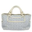 CELINE C Macadam Canvas Hand Bag Light Blue mr302 on Sale