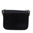 CELINE Horse Carriage Shoulder Bag Leather Black ki4569 For Discount