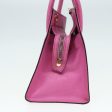 CELINE Hand Bag Leather 2way Pink Gold ar12381 Online