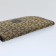 CELINE C Macadam Canvas Clutch Bag Brown ep1888 Hot on Sale