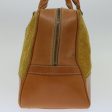 CELINE C Macadam Canvas Hand Bag Yellow 69573 Online