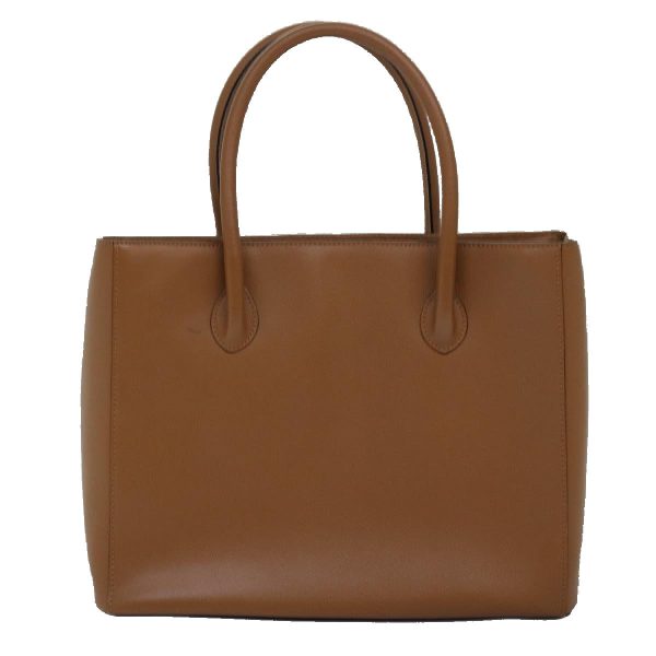 CELINE Hand Bag Leather Brown bs14941 Online now