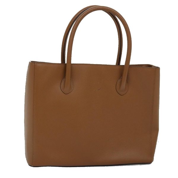 CELINE Hand Bag Leather Brown bs14941 Online now