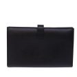 CELINE Large Strap Wallet Leather Black bs15228 Online Hot Sale